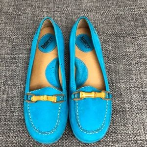 Teal Born Flats